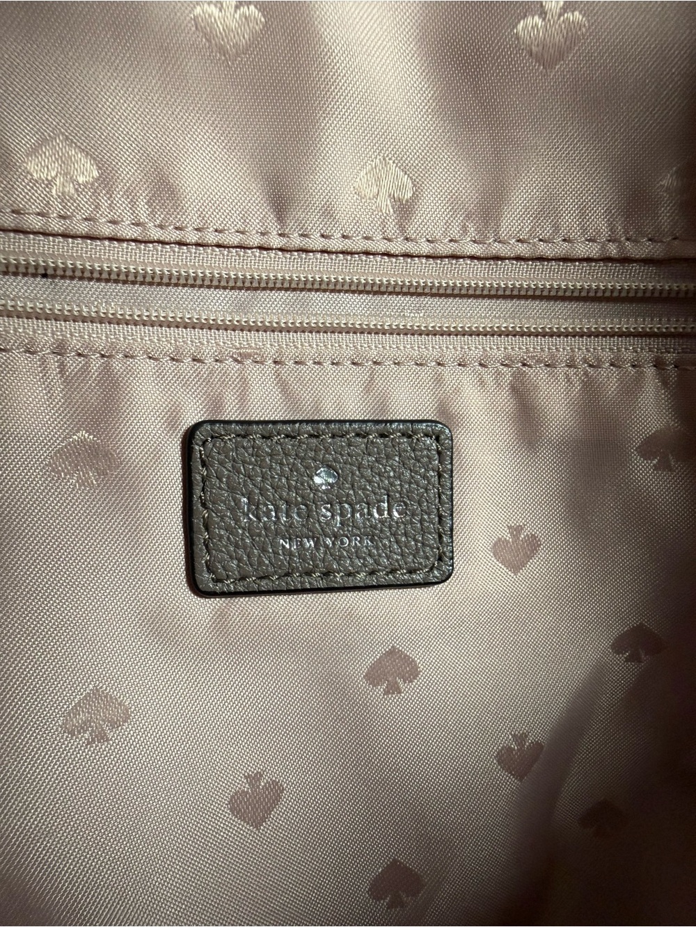 kate spade Taupe Leather Hobo Bag - Picture 6 of 7